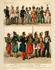 Diverse Kostumer 1834-1864 af Albert Kretschmer