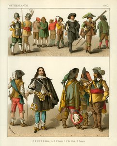 Hollandske kostumer 1600 af Albert Kretschmer