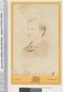 John Edward Redmond, irsk nationalist, ca. november 1883 af Albert Lomer
