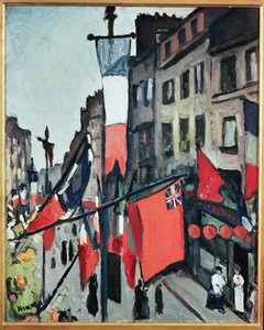 14. juli i Le Havre af Albert Marquet