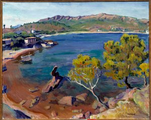 Landscape du Midi, 20. århundrede (olie på lærred)