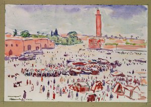 Marrakesh af Albert Marquet