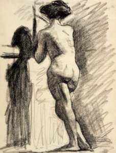 Model ved barren af Albert Marquet