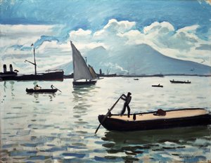 Napoli-bugten, 1909. af Albert Marquet