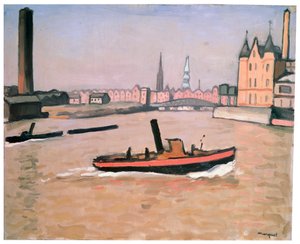 Hamborgs havn, 1909.