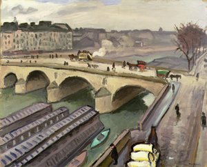 Seinen i Paris, ca. 1907 (olie på lærred) af Albert Marquet
