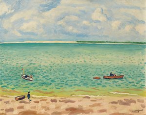 Stranden, Le Pyla af Albert Marquet