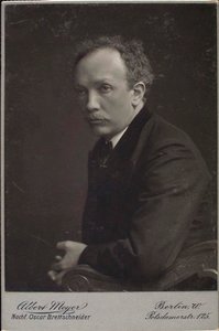 Richard Strauss, tysk komponist, slutningen af det 19. eller begyndelsen af det 20. århundrede. af Albert Meyer