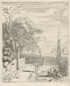 Landskab med en obelisk Landskaber (serietitel)
