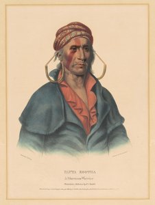 Payta Kootha, en Shawnee-kriger af Albert Newsam, after Henry Inman, after Charles Bird King