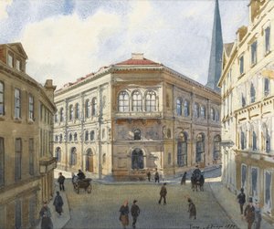 Udsigt over Riga-børsen