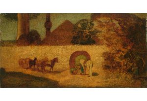 Ved profetens grav af Albert Pinkham Ryder
