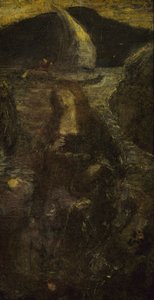 Passing Song, før 1902. af Albert Pinkham Ryder