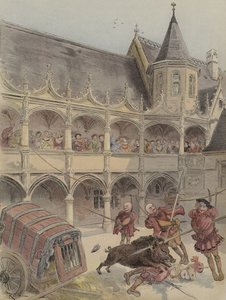 Amboise-svinet af Albert Robida