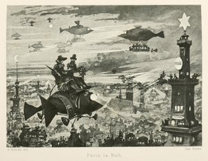 Paris om natten, det tyvende århundrede, 1880.