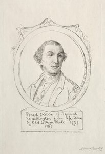 George Washington, 1898. af Albert Rosenthal