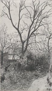 Efterår Efterår, fra porteføljen af ​​det svenske Fine Art Print Society Föreningen för Gr..., 1889. af Albert Theodor Gellerstedt
