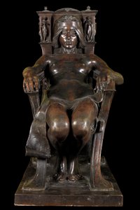 The Spirit of Contemplation (bronze) af Albert Toft