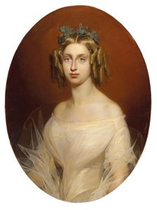 Maria Theresa af Østrig 1801-1855, dronning af Sardinien, første halvdel af det 19. af Albert Wagner