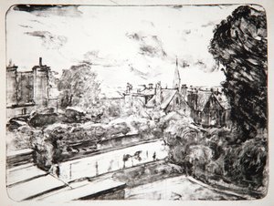 Hampstead, 1916 af Albert de Belleroche