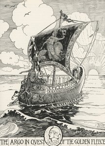 Jason og argonauterne på Argo af Albertine Randall Wheelan
