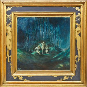 Nocturnal af Chopin (olie på lærred)