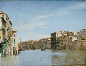 Canal Grande, Venedig af Alberto Pasini