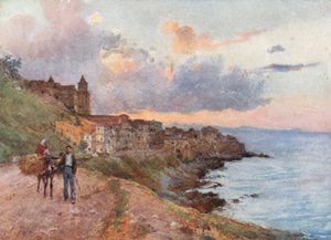Cefalu: Solnedgang af Alberto Pisa