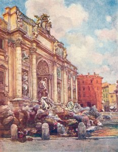 Trevi-fontænen, c1905 af Alberto Pisa