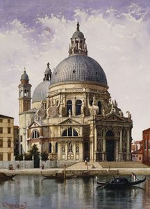 Santa Maria della Salute, Venedig af Alberto Prosdocini or Prosdocimi