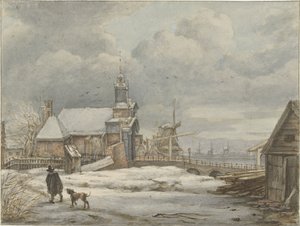 Udsigt over Haarlemmerpoort i Amsterdam
