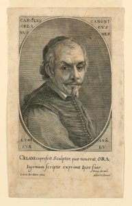 Portræt af Charles Celanus (Celani) af Albertus Clouwet