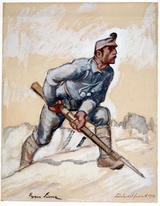 Sydvestfronten af Albin Egger Lienz