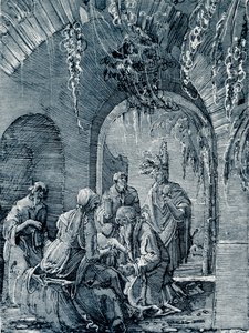 Tilbedelse af Magi af Albrecht Altdorfer