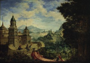 En allegori over velstand i kølvandet på fyrstelig pragt af Albrecht Altdorfer
