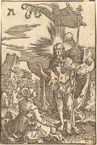 Kristus viser sig for den hellige Magdalene af Albrecht Altdorfer
