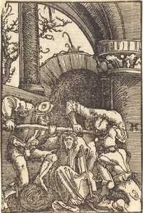 Kristus kronet med torne af Albrecht Altdorfer