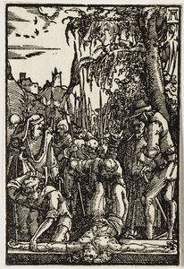 Kristus naglet til korset, ca. 1513. af Albrecht Altdorfer