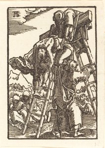 Kristus taget ned fra korset af Albrecht Altdorfer