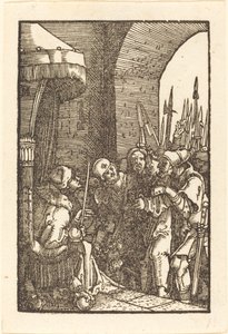 Kristus før Kajfas af Albrecht Altdorfer