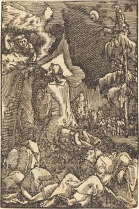 Kristus på Oliebjerget af Albrecht Altdorfer