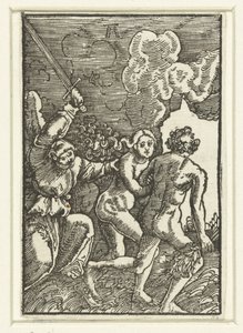 Udvisning fra paradis af Albrecht Altdorfer