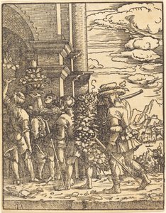 Joshua og Kaleb af Albrecht Altdorfer