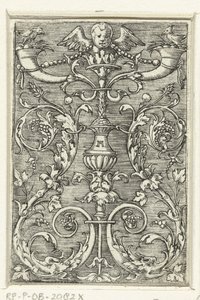 Kandelaber med en kerub af Albrecht Altdorfer