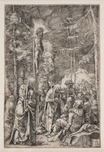 Kristus på korset af Albrecht Altdorfer