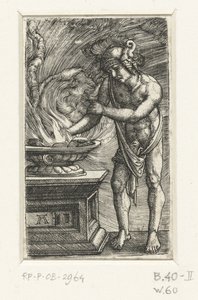 Mucius Scaevola af Albrecht Altdorfer