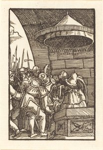 Pilatus vasker sine hænder af Albrecht Altdorfer