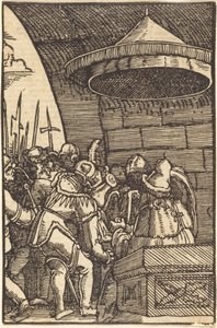 Pilatus vasker sine hænder af Albrecht Altdorfer
