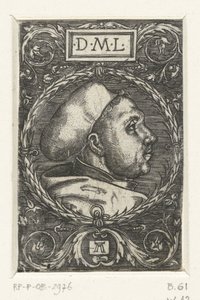 Portræt af Martin Luther af Albrecht Altdorfer