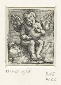 Putto med en bold af Albrecht Altdorfer